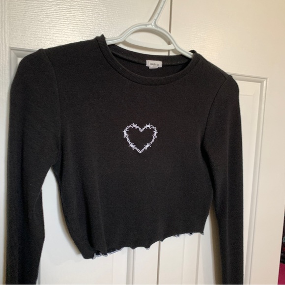 GARAGE long sleeve crewneck top - Picture 2 of 5